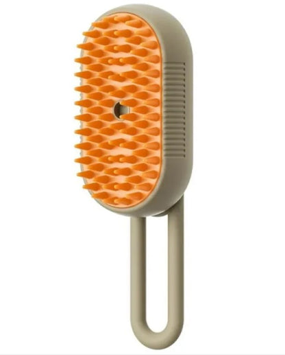 3-in-1 Electric Steamy Pet Brush | Multi-Functional Grooming & Mist Brush for Cats & Dogs