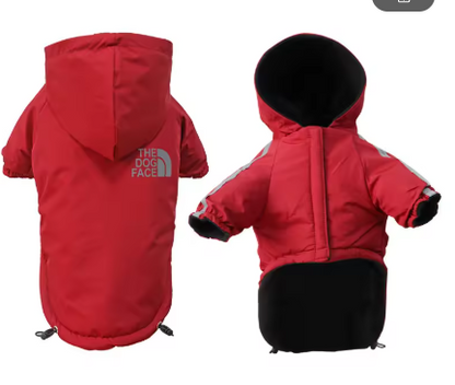 Premium Winter Dog Jacket with Velvet Lining | Warm Weather-Resistant Pet Coat for Small & Large Dogs