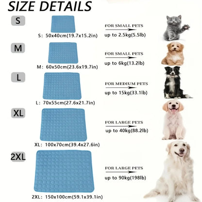 🐾 ArcticPaw™ | Durable Pet Cooling Mat for Cats & Dogs
