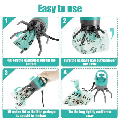 The CleanWalk™ | Handheld No-Touch Poop Grabber
