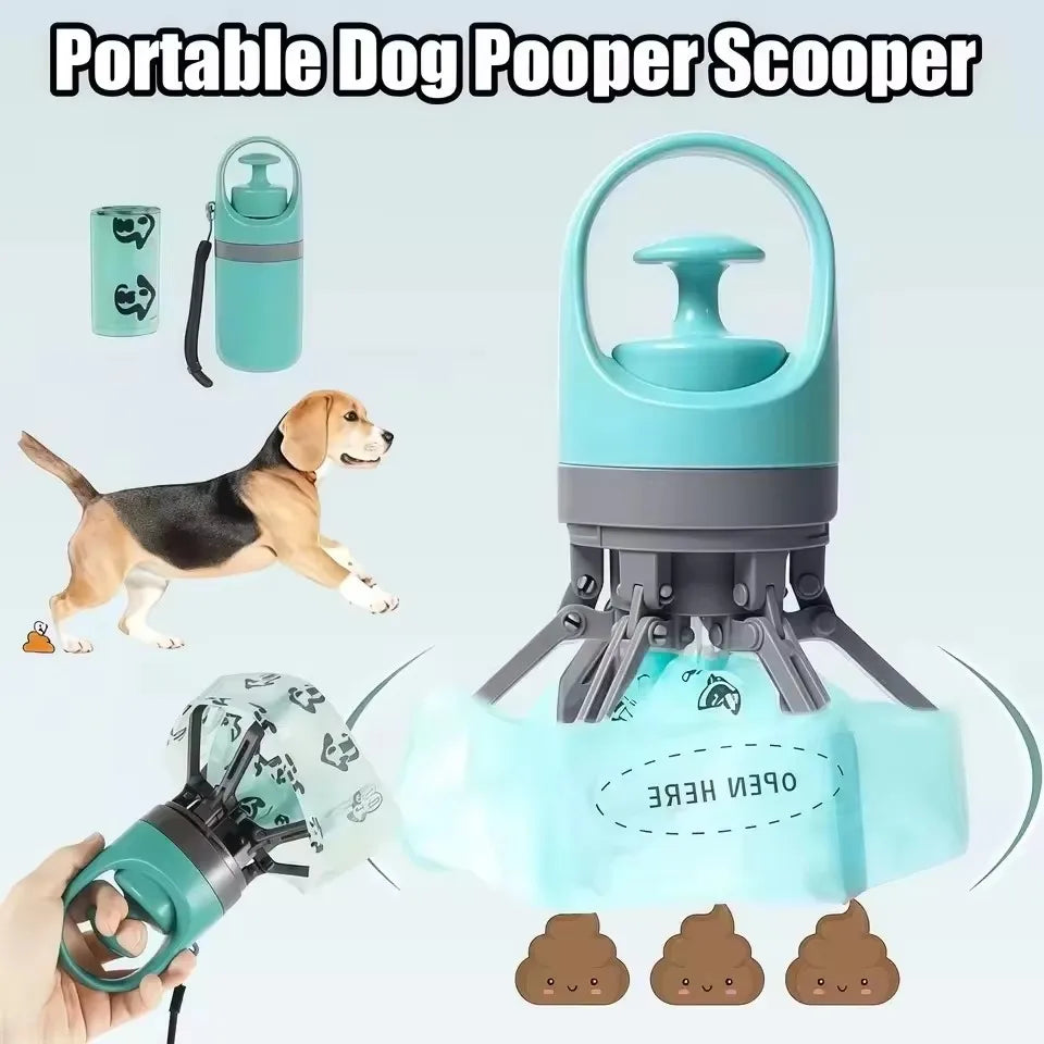 The CleanWalk™ | Handheld No-Touch Poop Grabber