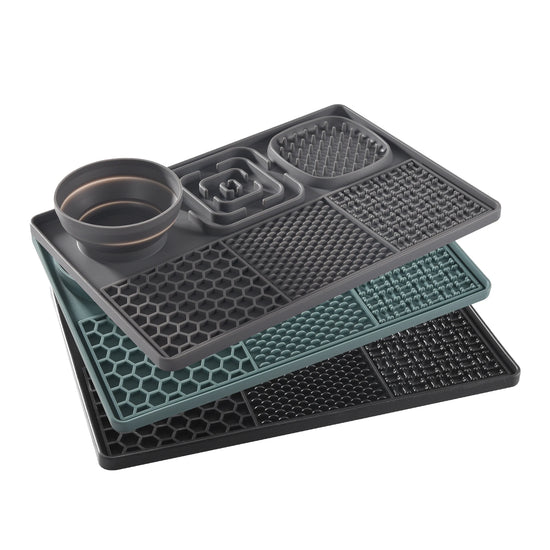 🐾 PureChill™ Silicone Dog Licking Pad | Eco-Friendly Slow Feeder