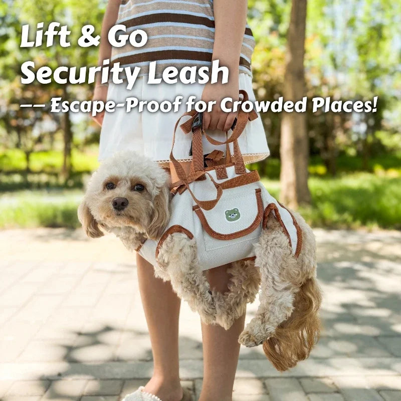 🎒 Air-Lift Carry Harness Dog Backpack | Breathe-Easy No-Pull Pet Carrier