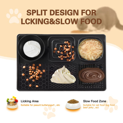 🐾 PureChill™ Silicone Dog Licking Pad | Eco-Friendly Slow Feeder