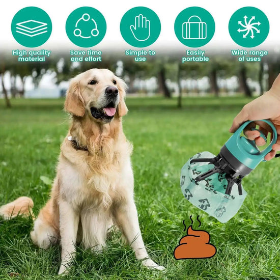 The CleanWalk™ | Handheld No-Touch Poop Grabber