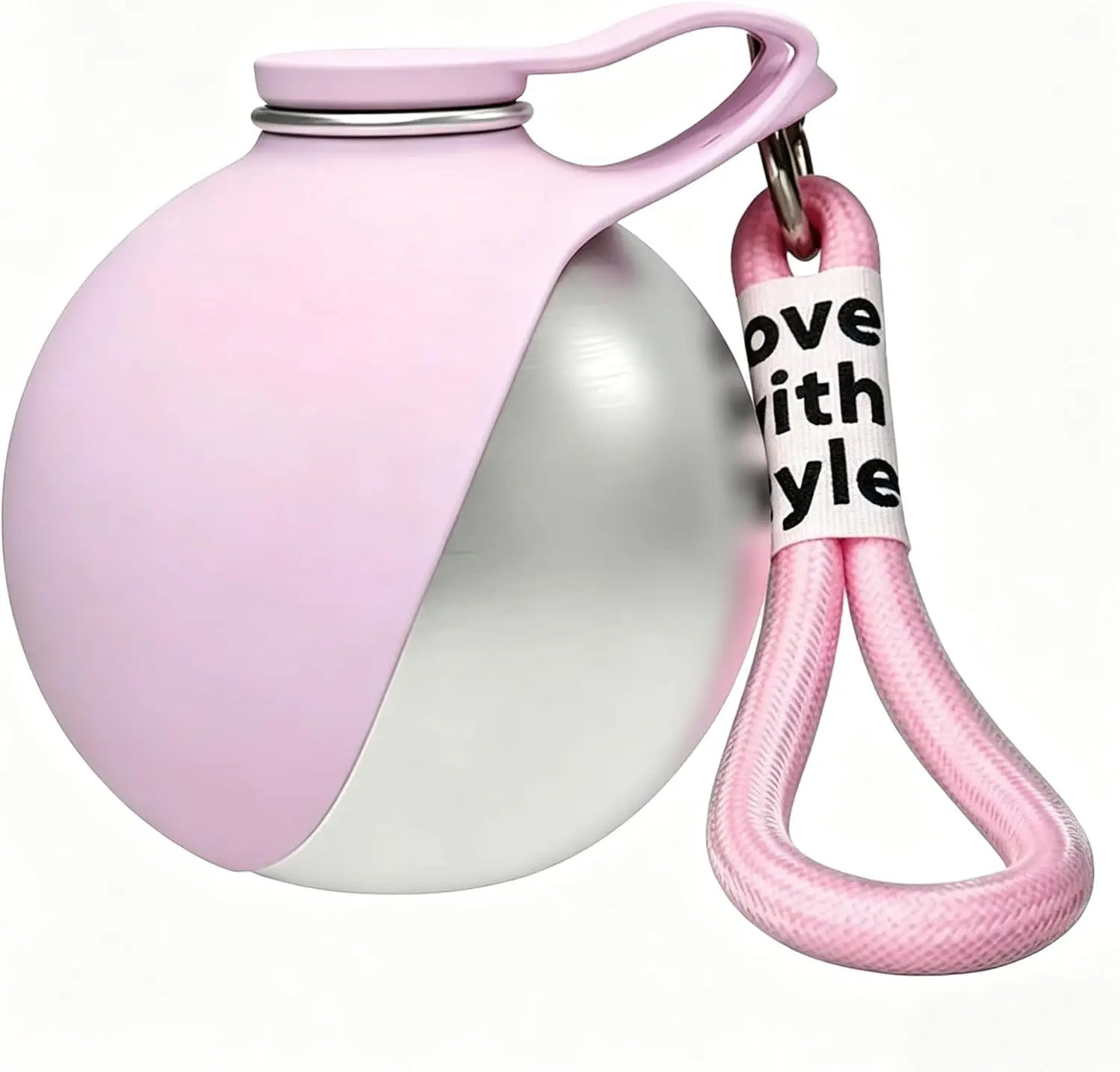 💧 PureFlow™ 2-in-1 Stainless Steel Dog Water Bottle | Leak-Proof Travel Companion